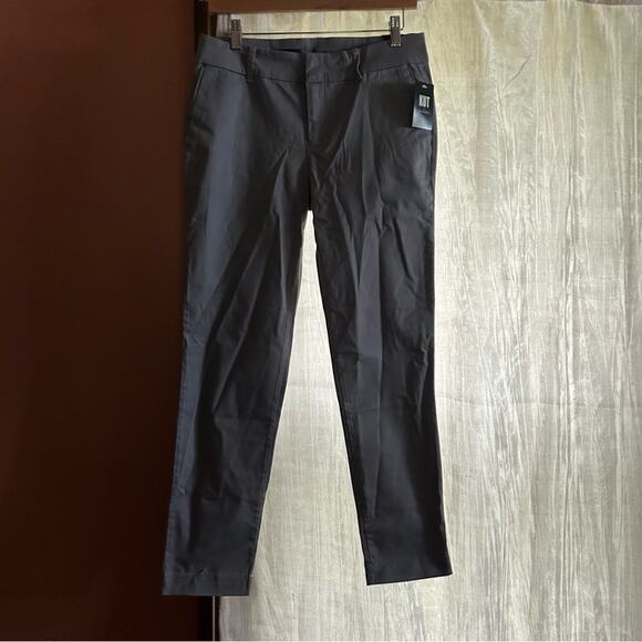Kut from the Kloth Trouser Skinny Dress Pants Gray Grey NWT Size 4 - Picture 1 of 6
